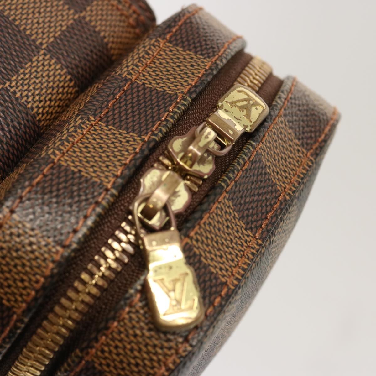 LOUIS VUITTON Damier Ebene Geronimos Shoulder Bag N51994 LV 71221