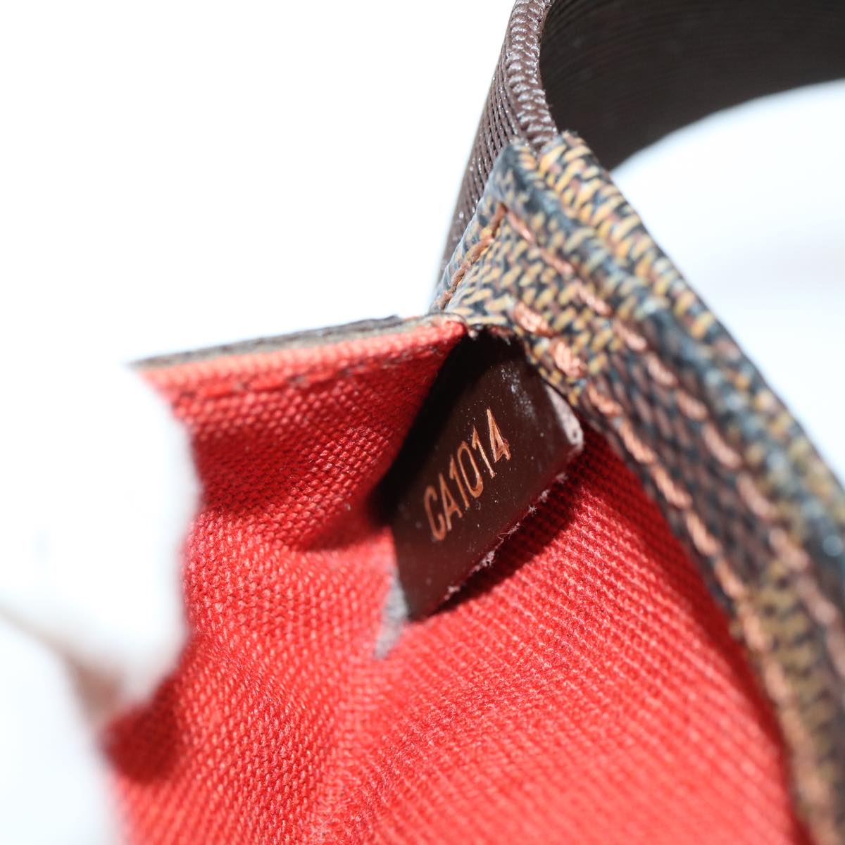 LOUIS VUITTON Damier Ebene Geronimos Shoulder Bag N51994 LV 71221