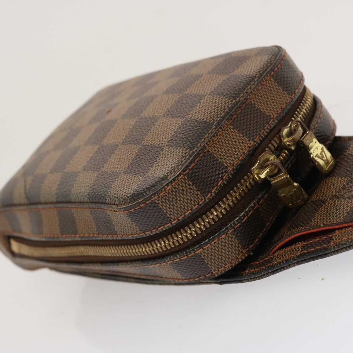 LOUIS VUITTON Damier Ebene Geronimos Shoulder Bag N51994 LV 71221