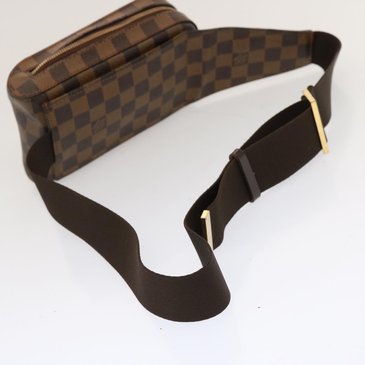 LOUIS VUITTON Damier Ebene Geronimos Shoulder Bag N51994 LV 71221