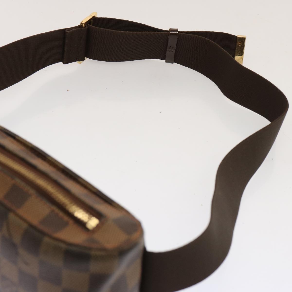 LOUIS VUITTON Damier Ebene Geronimos Shoulder Bag N51994 LV 71221