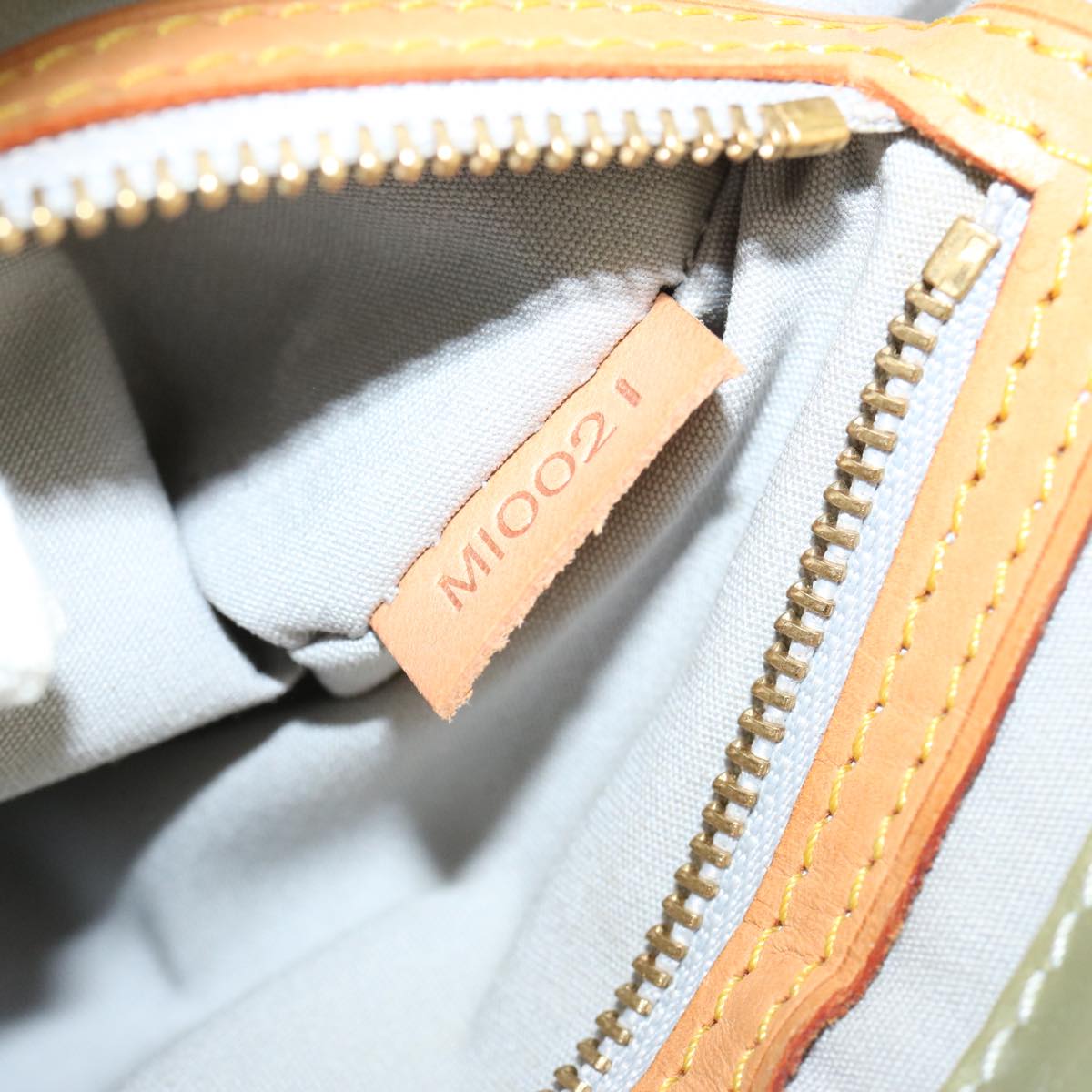 LOUIS VUITTON Monogram Vernis Reade PM Hand Bag Gris M91145 LV 71223