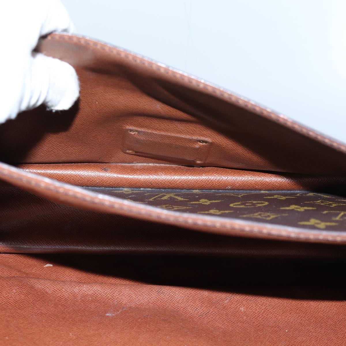 LOUIS VUITTON Monogram Monceau 28 Hand Bag 2way M51185 LV 71226