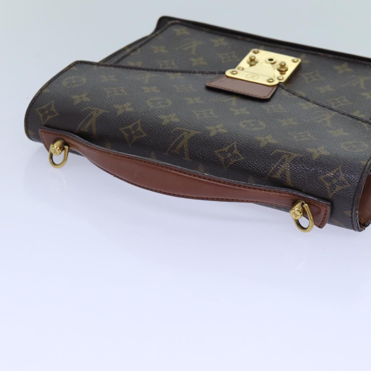 LOUIS VUITTON Monogram Monceau 28 Hand Bag 2way M51185 LV 71226