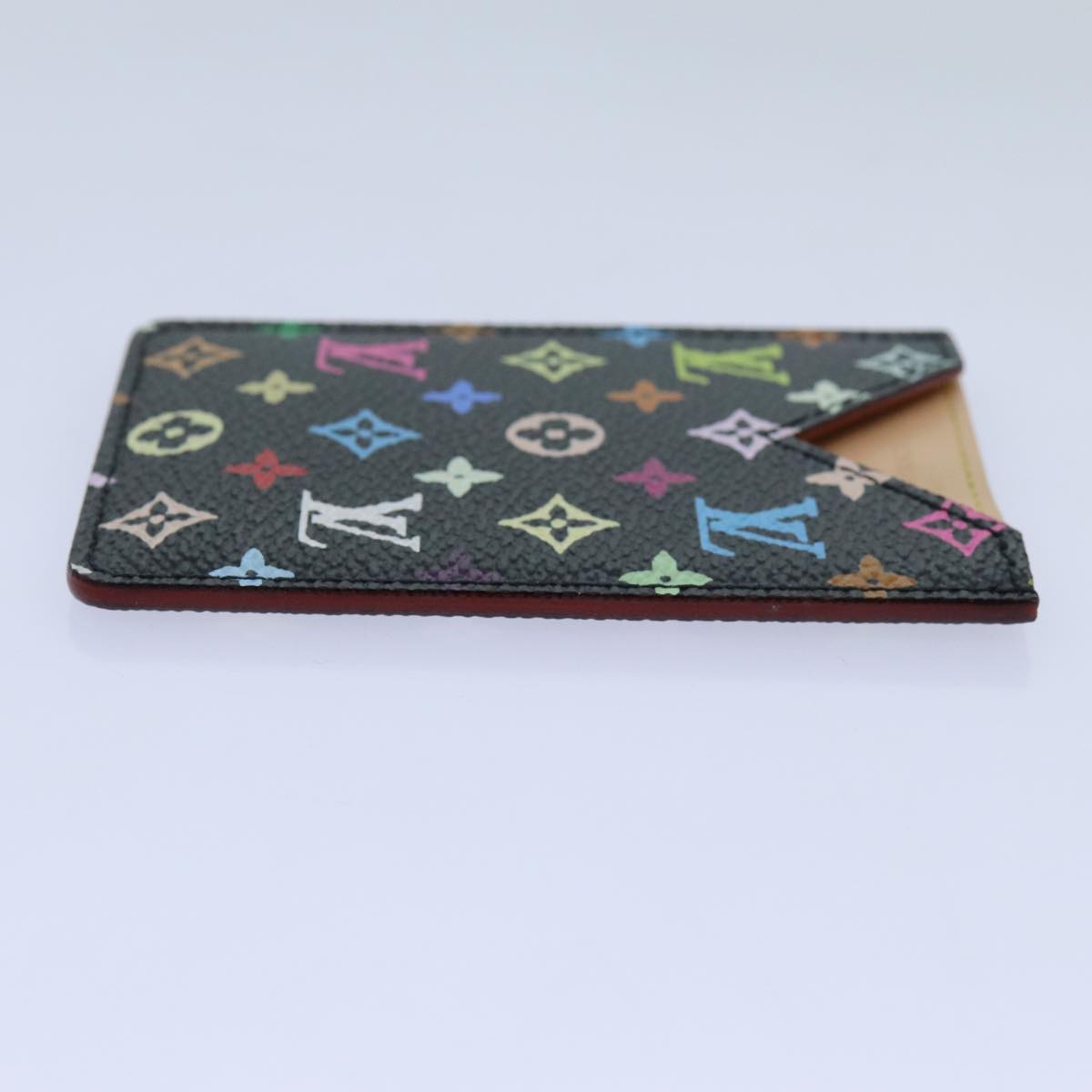 LOUIS VUITTON Monogram Multicolor Etui Mirror Black M92650 LV 71234