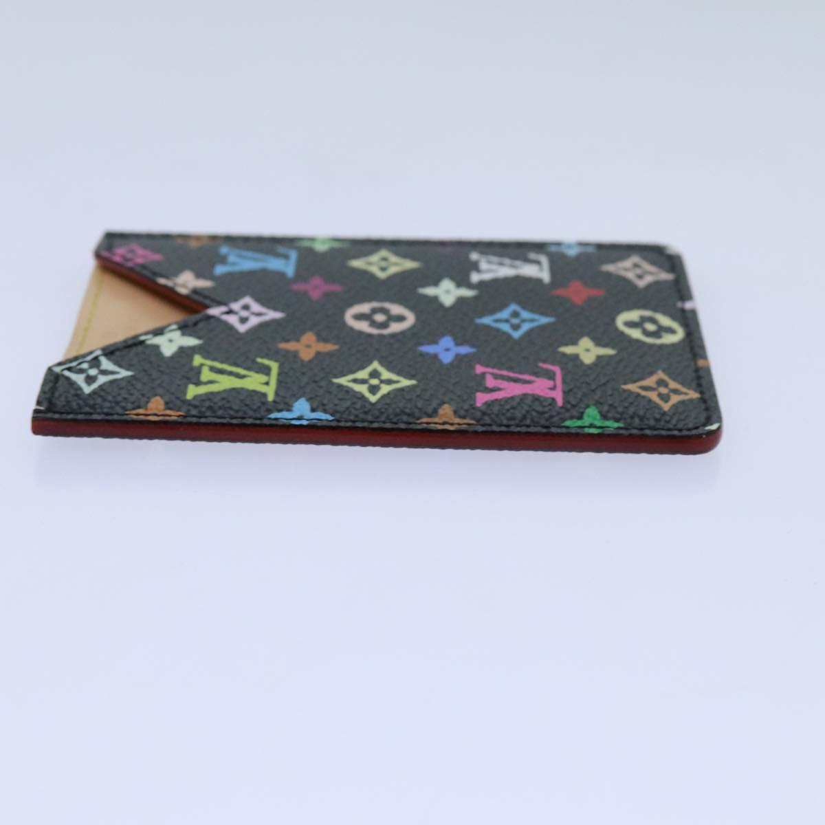 LOUIS VUITTON Monogram Multicolor Etui Mirror Black M92650 LV 71234