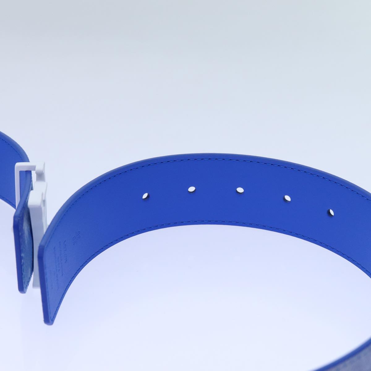 LOUIS VUITTON Monogram Clouds Ceinture LV Shape Belt 41.3"" MP261 LV 71236S