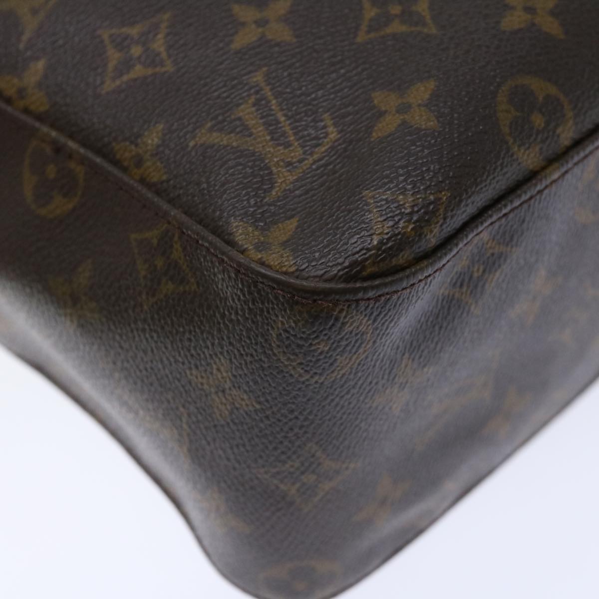 LOUIS VUITTON Monogram Looping GM Shoulder Bag M51145 LV 71242