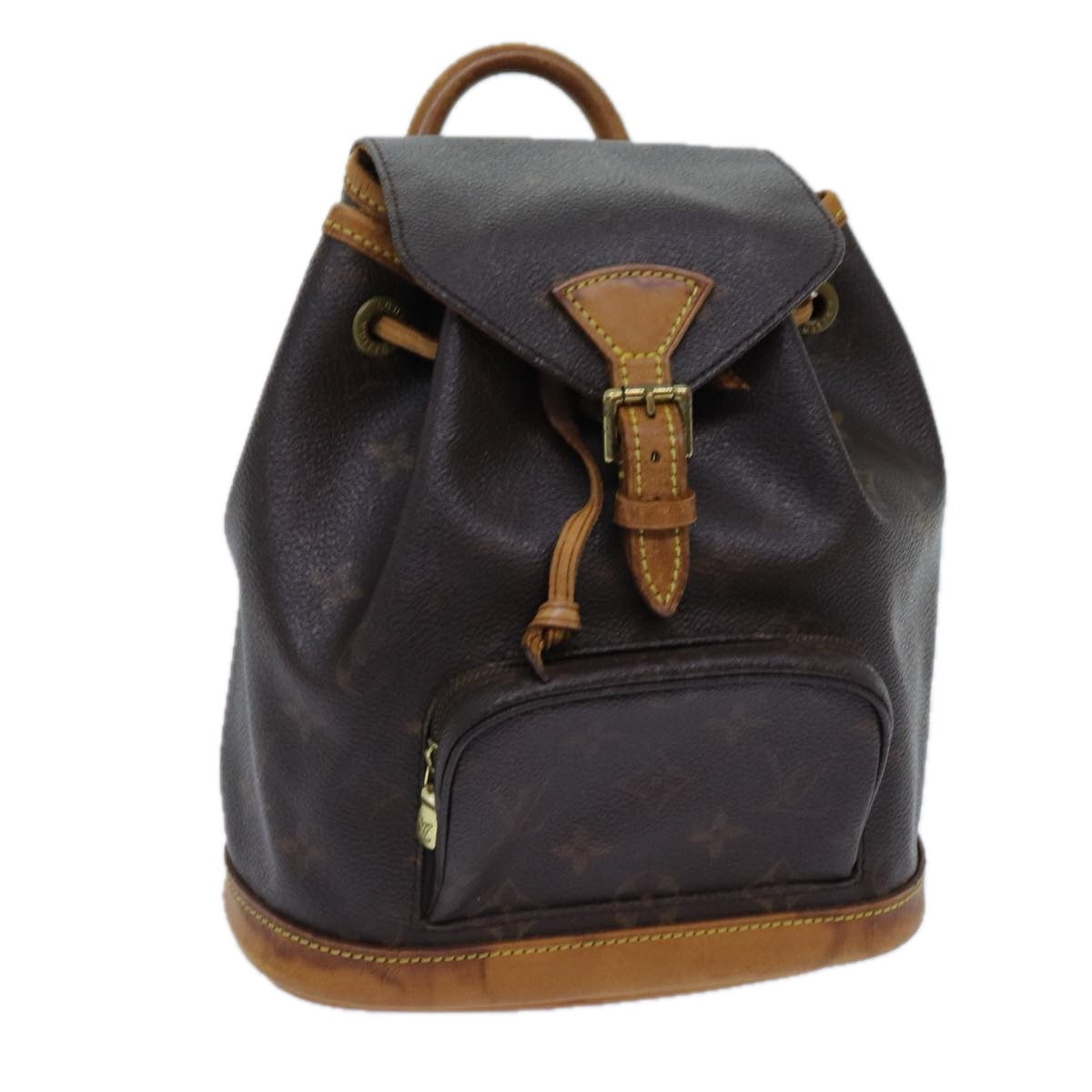 LOUIS VUITTON Monogram Montsouris PM Backpack M51137 LV 71245