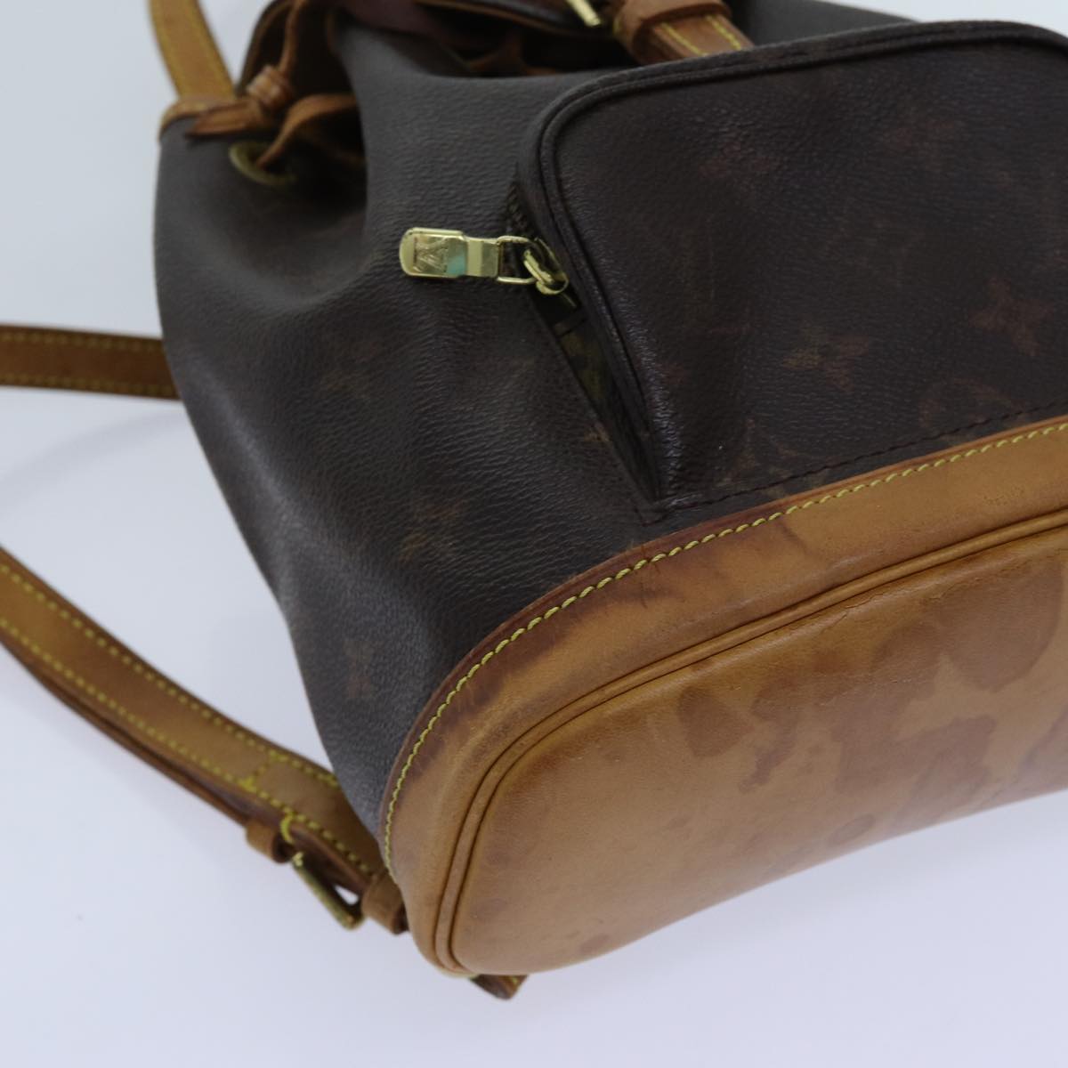 LOUIS VUITTON Monogram Montsouris PM Backpack M51137 LV 71245