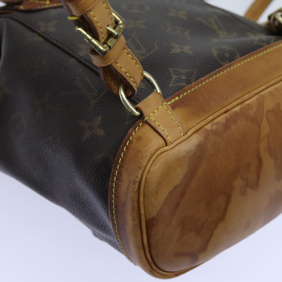 LOUIS VUITTON Monogram Montsouris PM Backpack M51137 LV 71245
