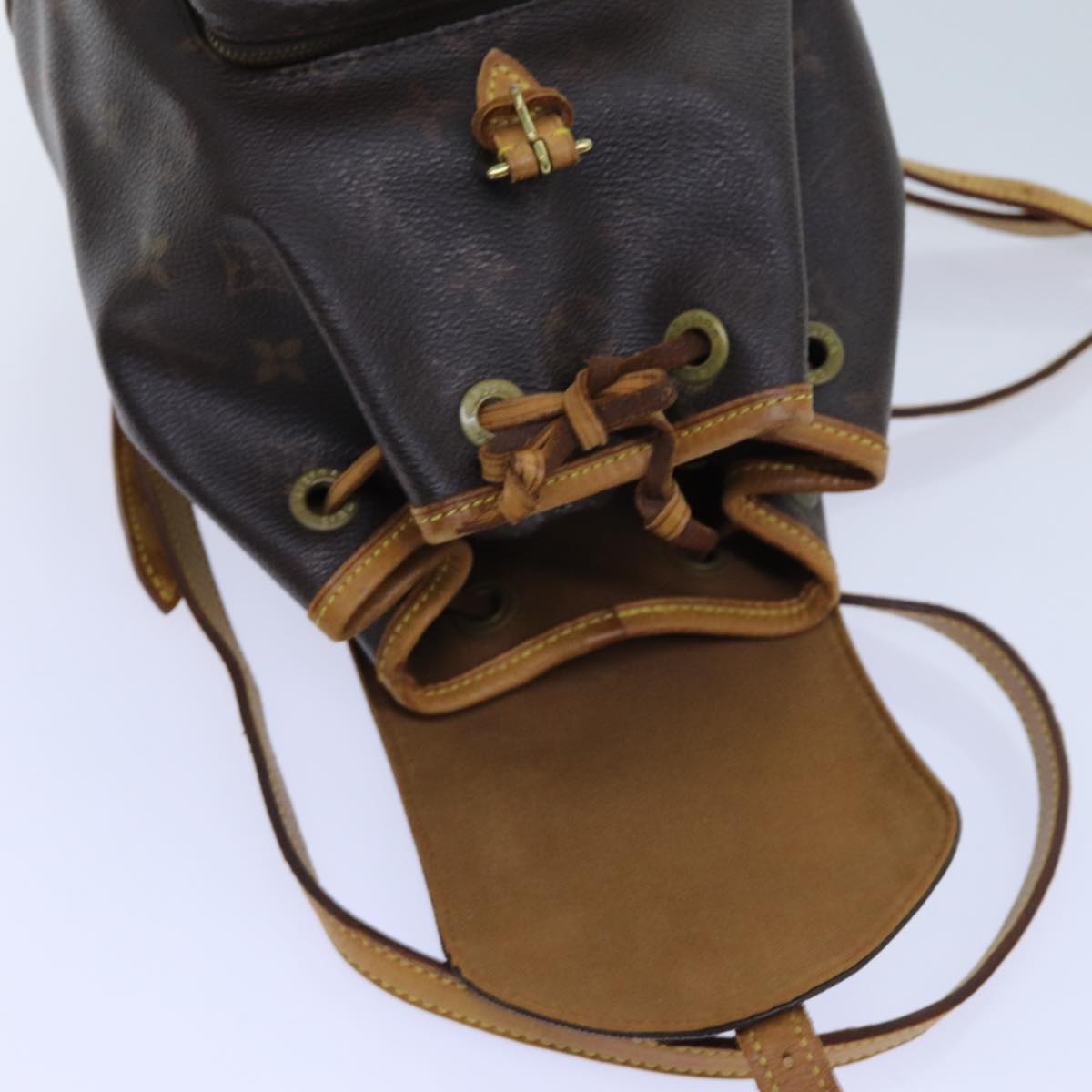 LOUIS VUITTON Monogram Montsouris PM Backpack M51137 LV 71245