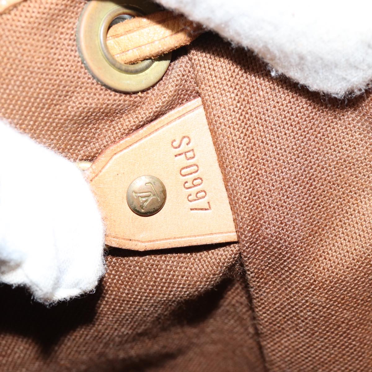 LOUIS VUITTON Monogram Montsouris PM Backpack M51137 LV 71245