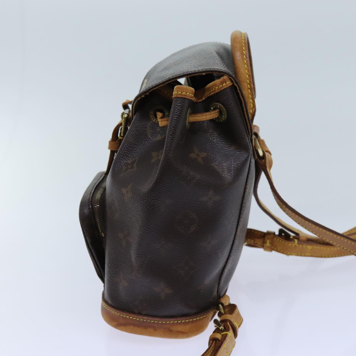 LOUIS VUITTON Monogram Montsouris PM Backpack M51137 LV 71245