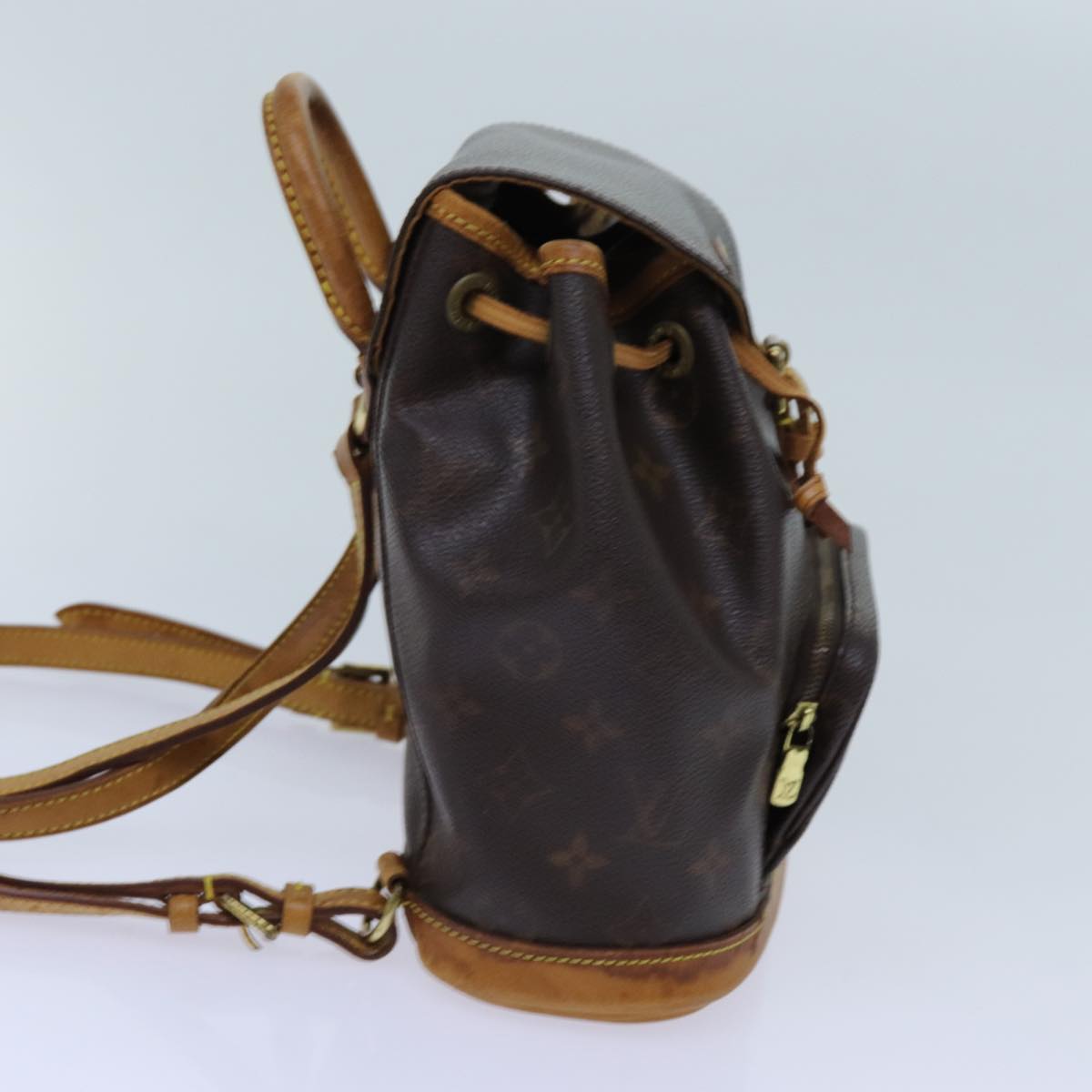 LOUIS VUITTON Monogram Montsouris PM Backpack M51137 LV 71245