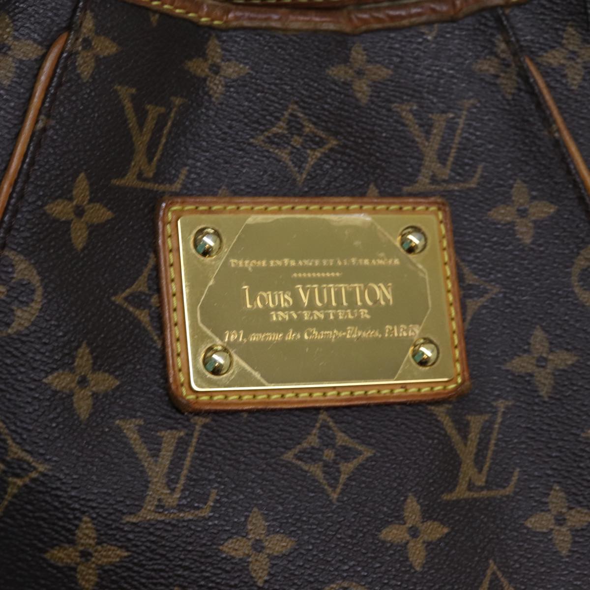 LOUIS VUITTON Monogram Galliera PM Shoulder Bag M56382 LV 71246