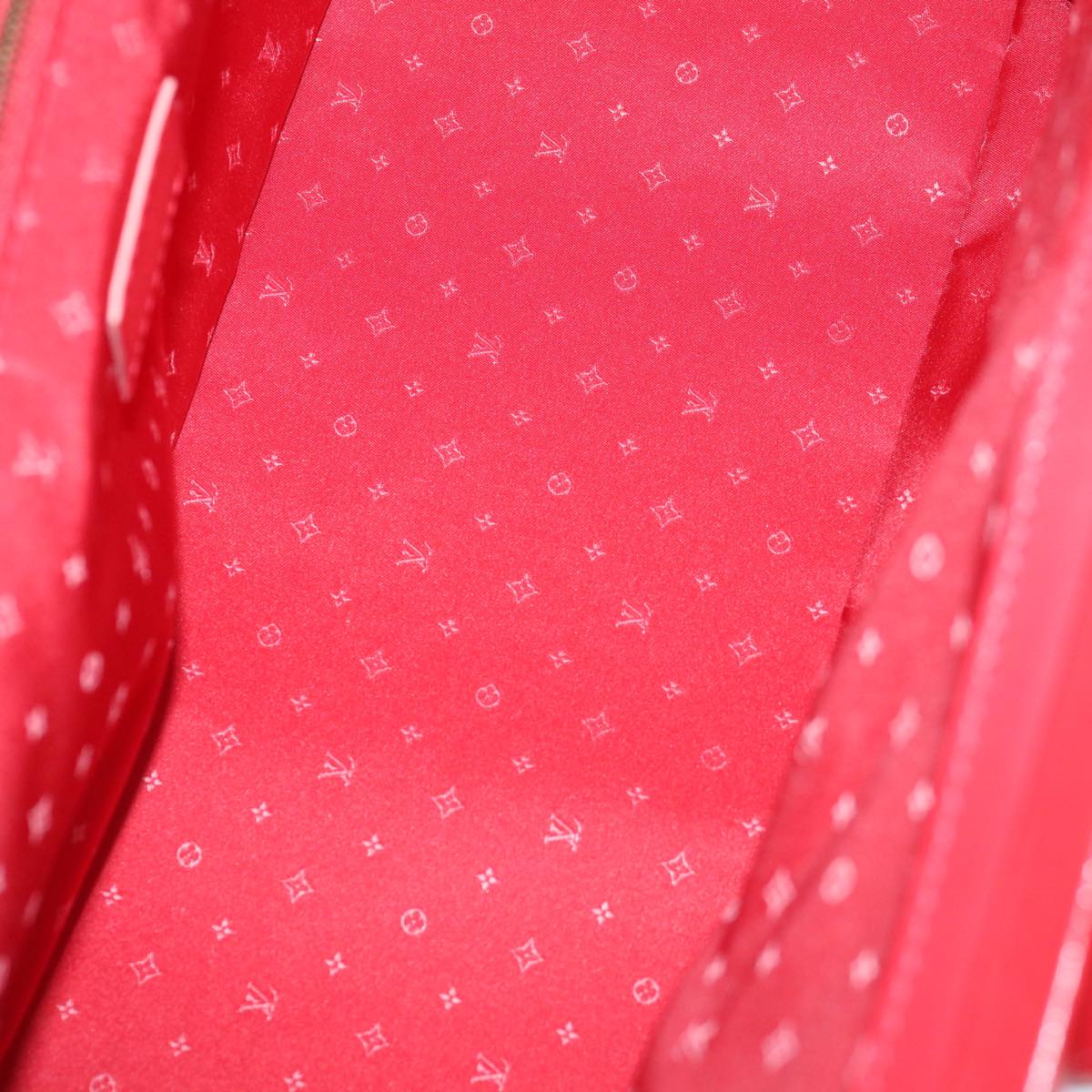 LOUIS VUITTON Suhari Angenu PM Hand Bag Leather Geranium M91843 LV 71249