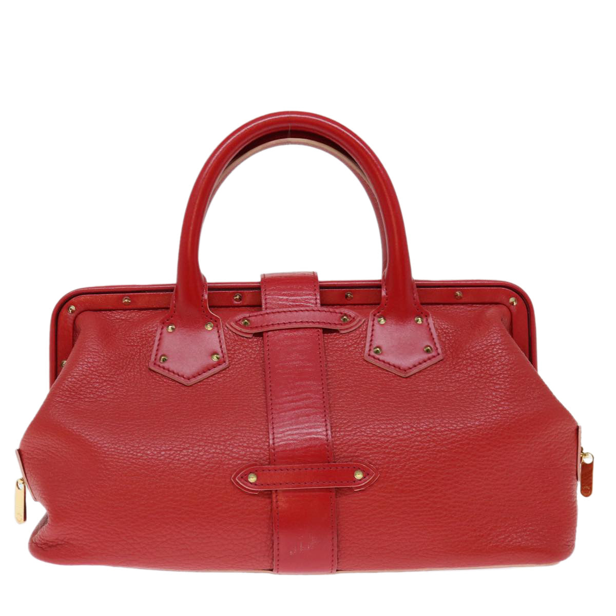 LOUIS VUITTON Suhari Angenu PM Hand Bag Leather Geranium M91843 LV 71249