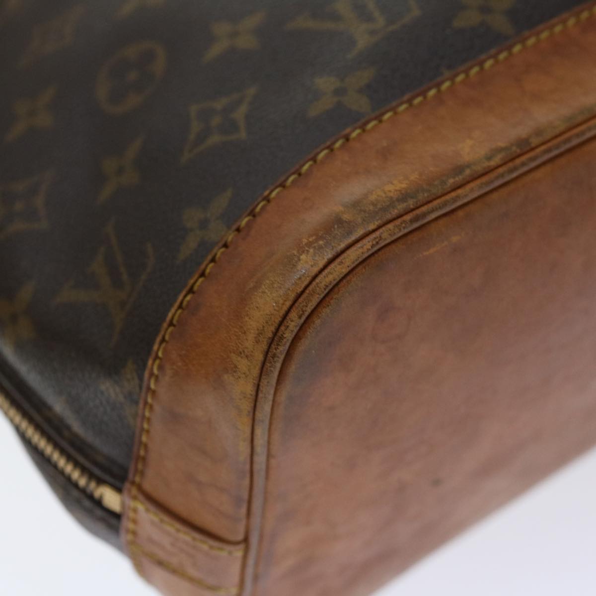 LOUIS VUITTON Monogram Alma Hand Bag M51130 LV 71253