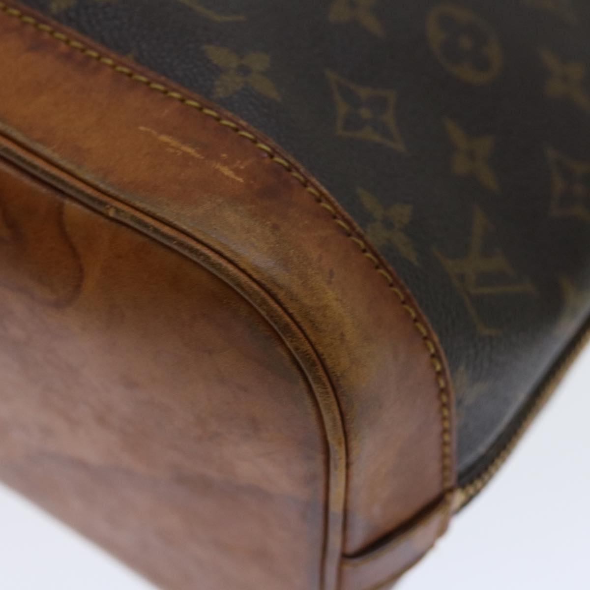 LOUIS VUITTON Monogram Alma Hand Bag M51130 LV 71253