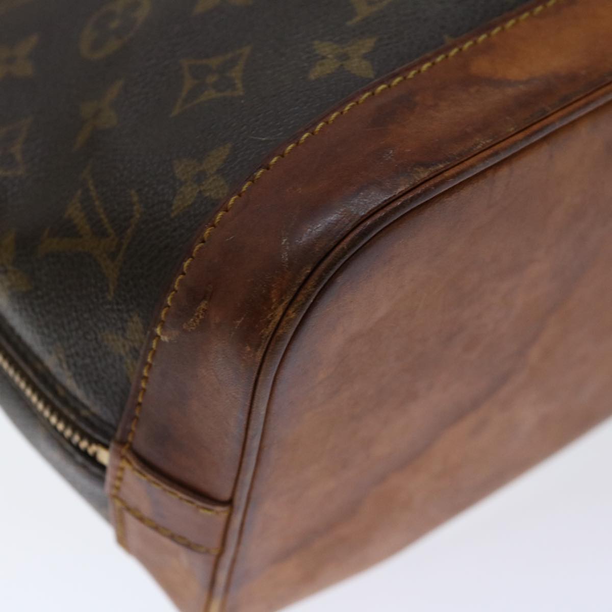 LOUIS VUITTON Monogram Alma Hand Bag M51130 LV 71253