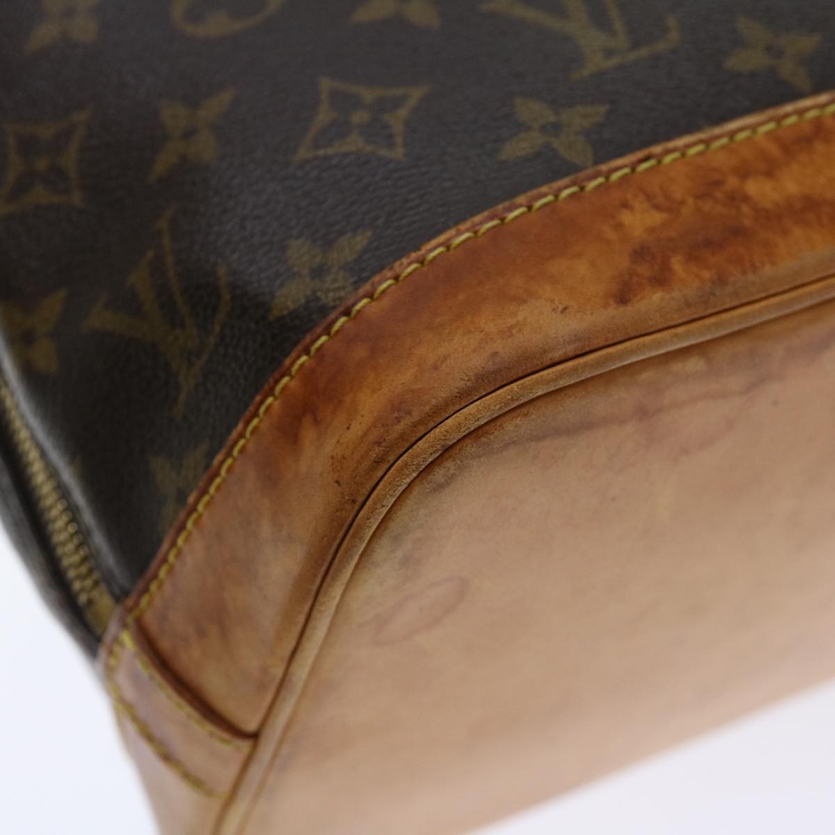 LOUIS VUITTON Monogram Alma Hand Bag M51130 LV 71255