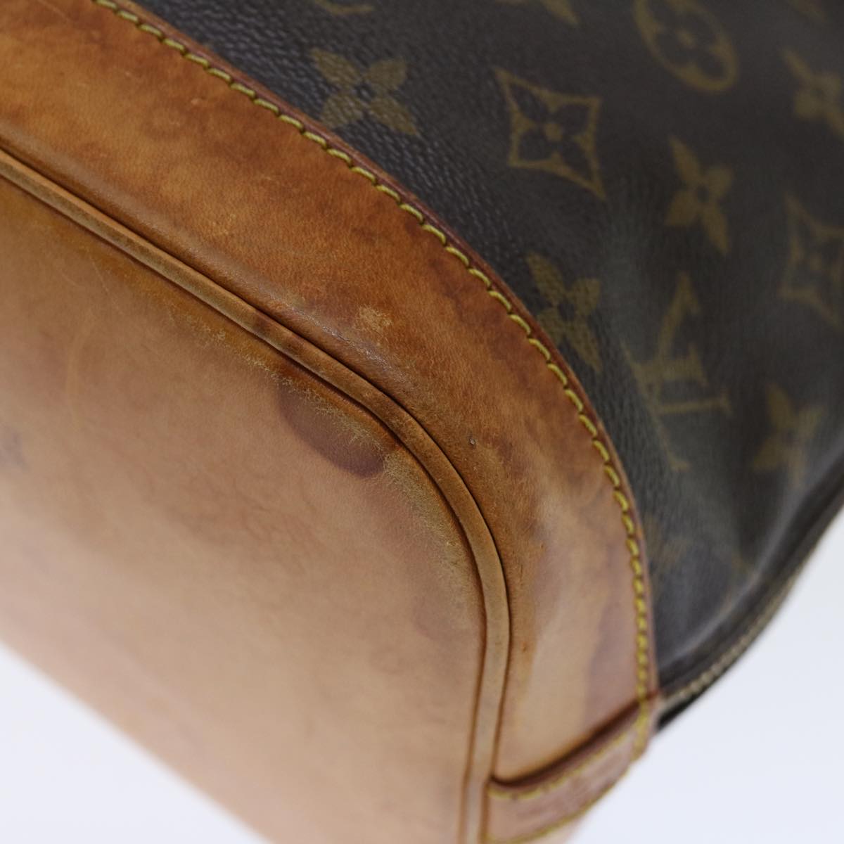 LOUIS VUITTON Monogram Alma Hand Bag M51130 LV 71255