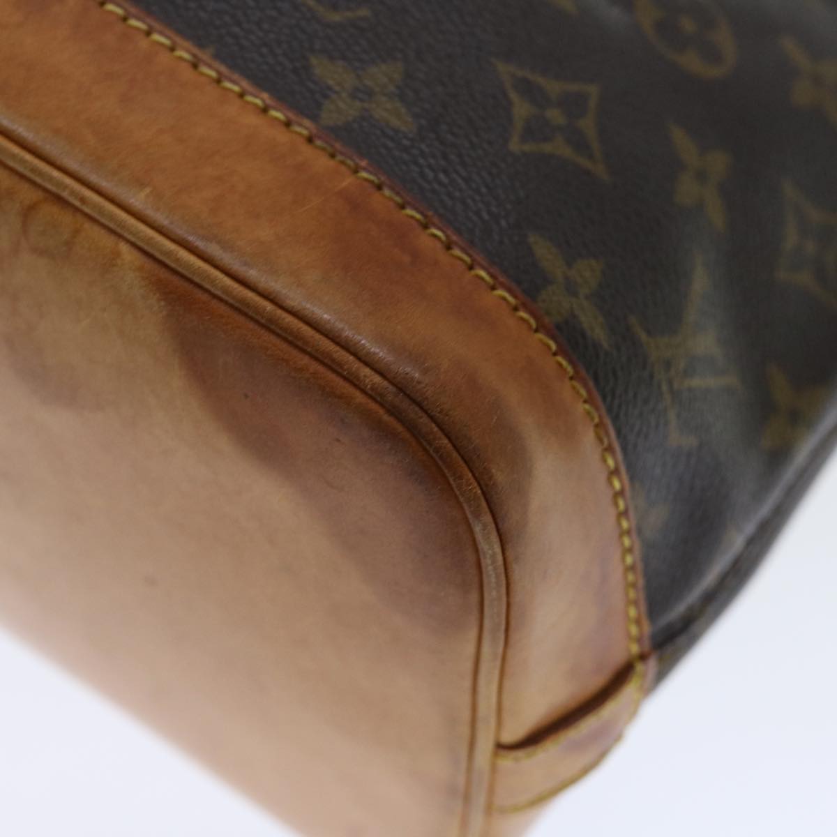 LOUIS VUITTON Monogram Alma Hand Bag M51130 LV 71255