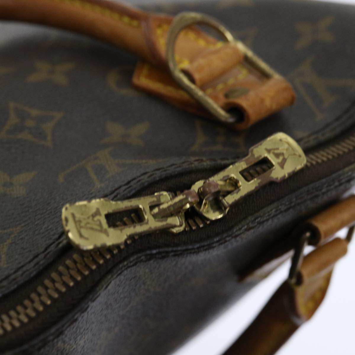LOUIS VUITTON Monogram Alma Hand Bag M51130 LV 71255