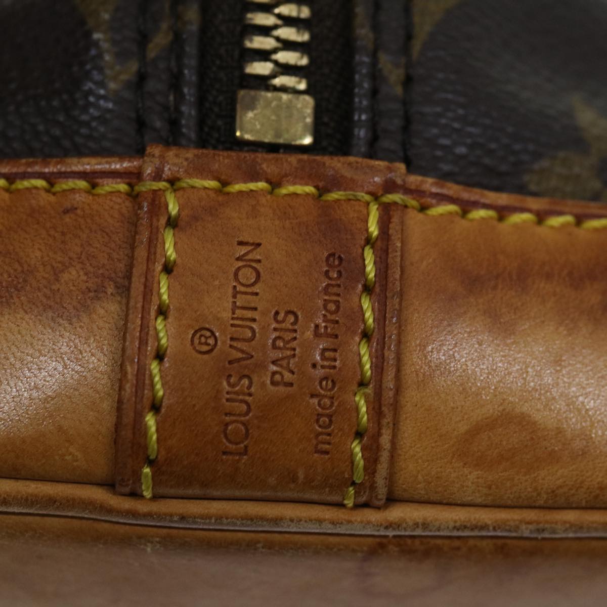 LOUIS VUITTON Monogram Alma Hand Bag M51130 LV 71255