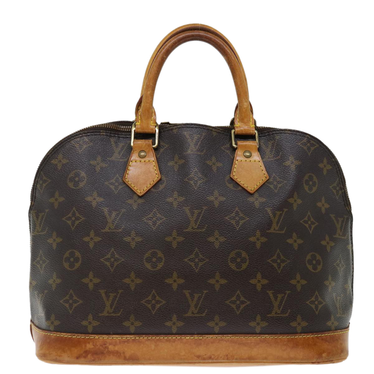 LOUIS VUITTON Monogram Alma Hand Bag M51130 LV 71255
