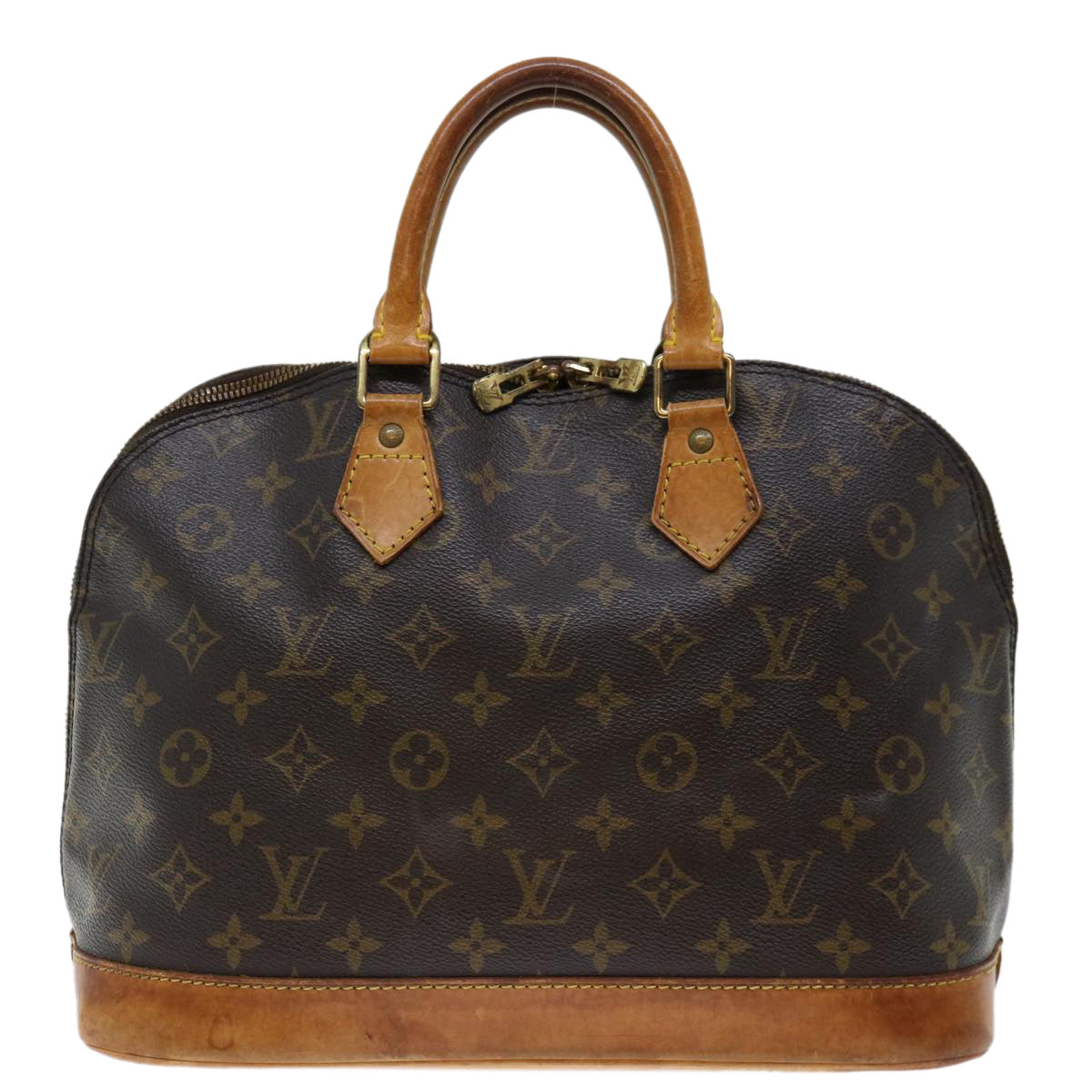 LOUIS VUITTON Monogram Alma Hand Bag M51130 LV 71255