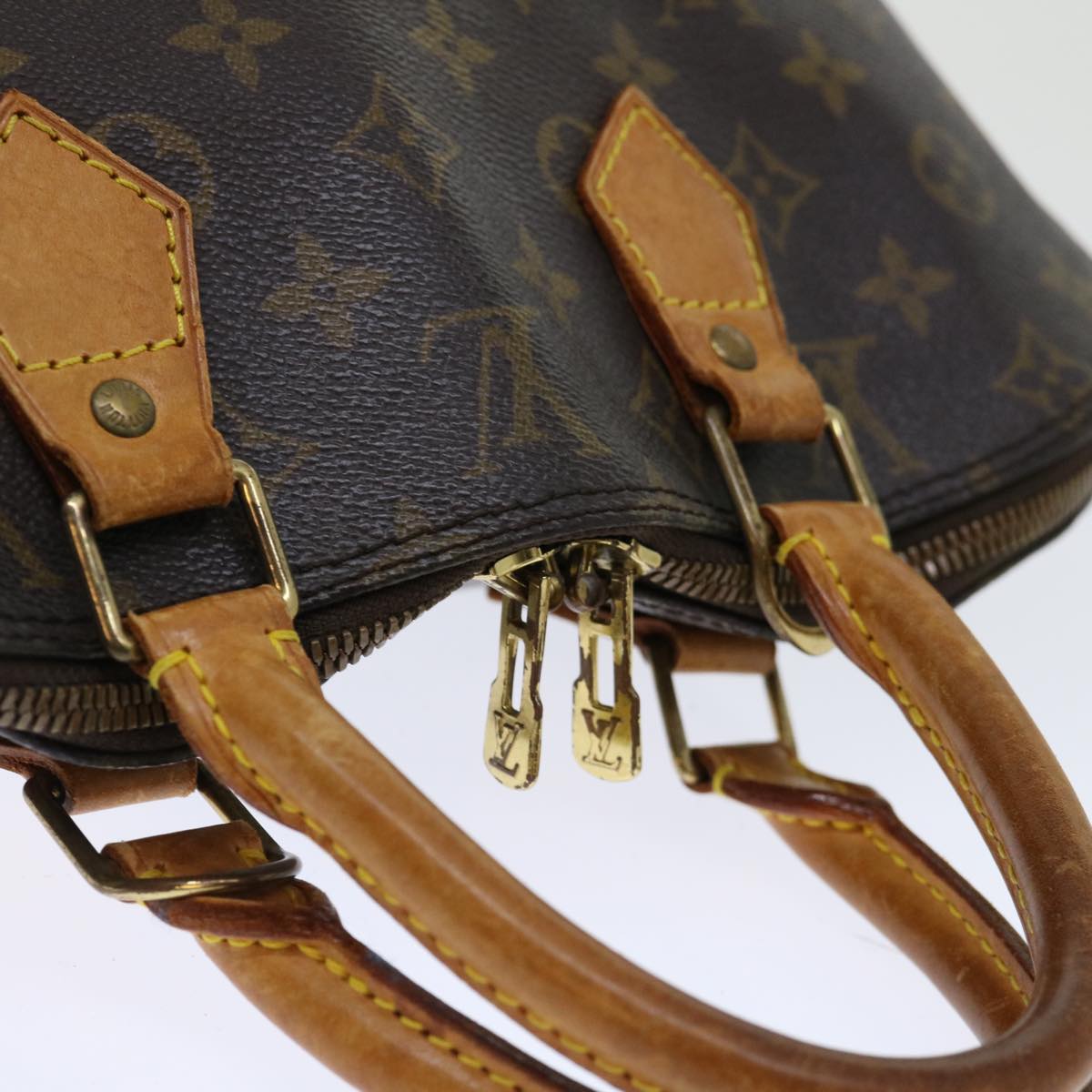 LOUIS VUITTON Monogram Alma Hand Bag M51130 LV 71255