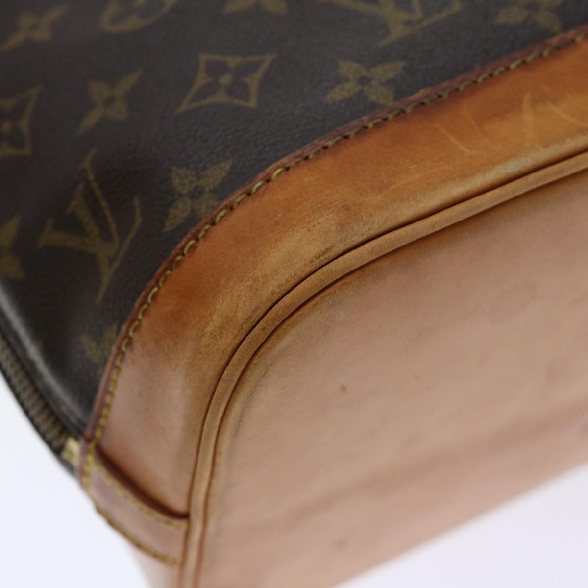 LOUIS VUITTON Monogram Alma Hand Bag M51130 LV 71256