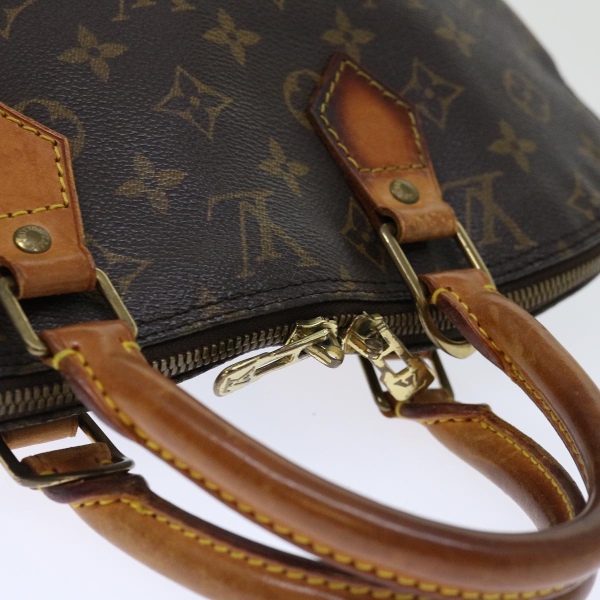 LOUIS VUITTON Monogram Alma Hand Bag M51130 LV 71256