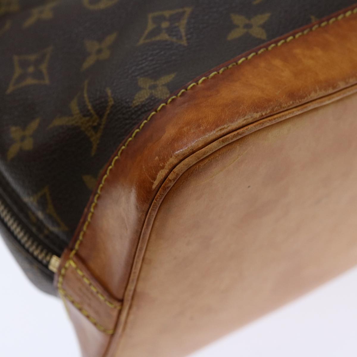 LOUIS VUITTON Monogram Alma Hand Bag M51130 LV 71258
