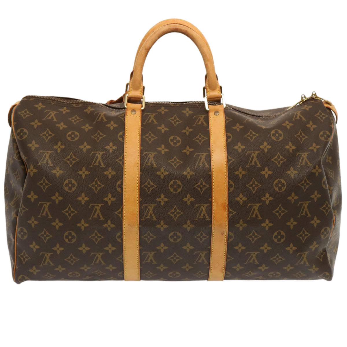 LOUIS VUITTON Monogram Keepall 50 Boston Bag M41426 LV 71266