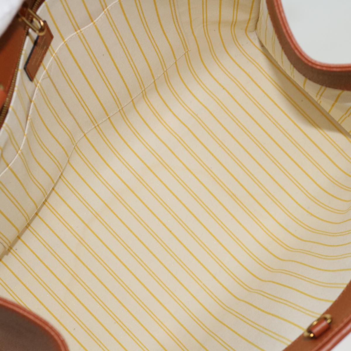 LOUIS VUITTON Monogram Raffia On The Go GM Tote Bag Beige M57644 LV 71272SA