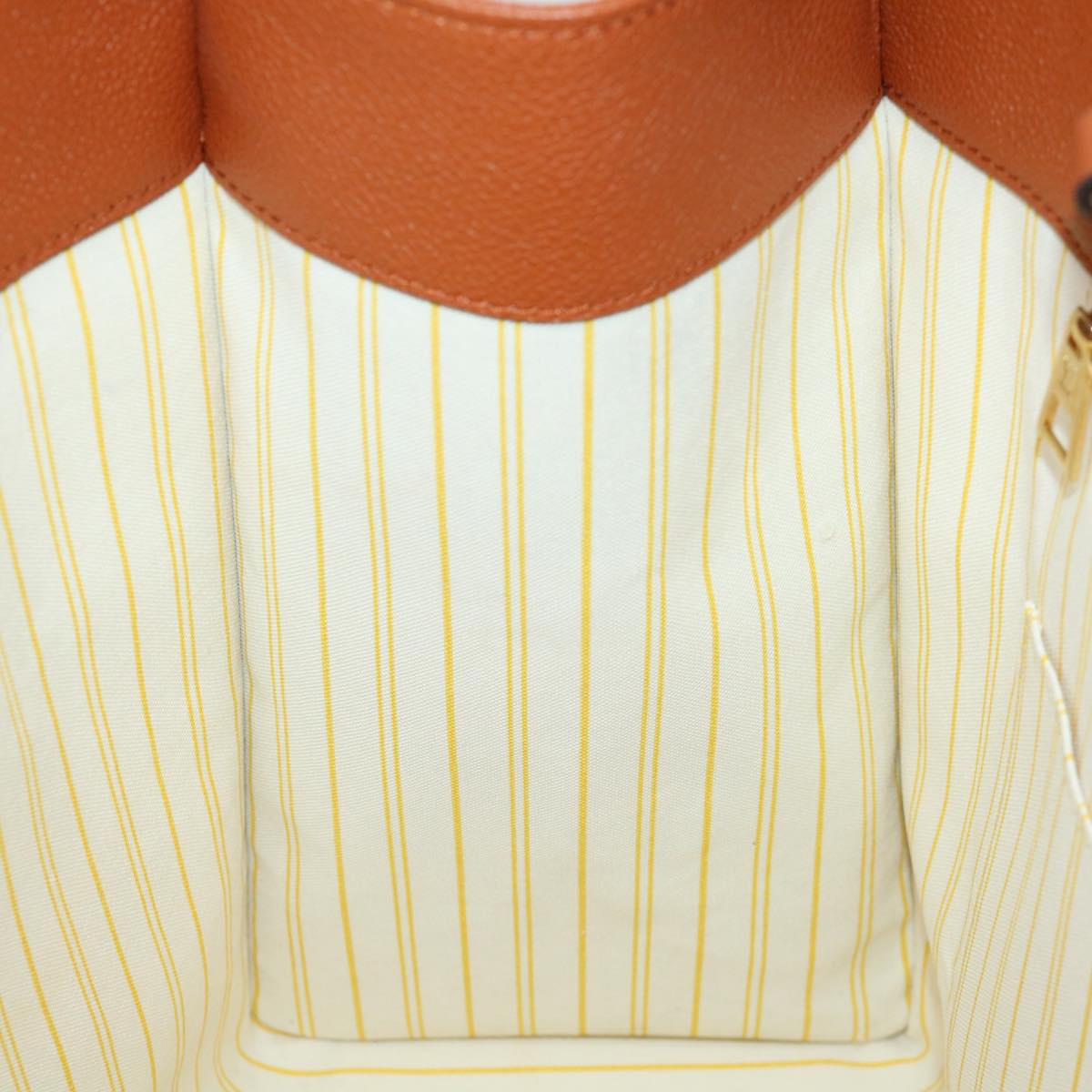 LOUIS VUITTON Monogram Raffia On The Go GM Tote Bag Beige M57644 LV 71272SA