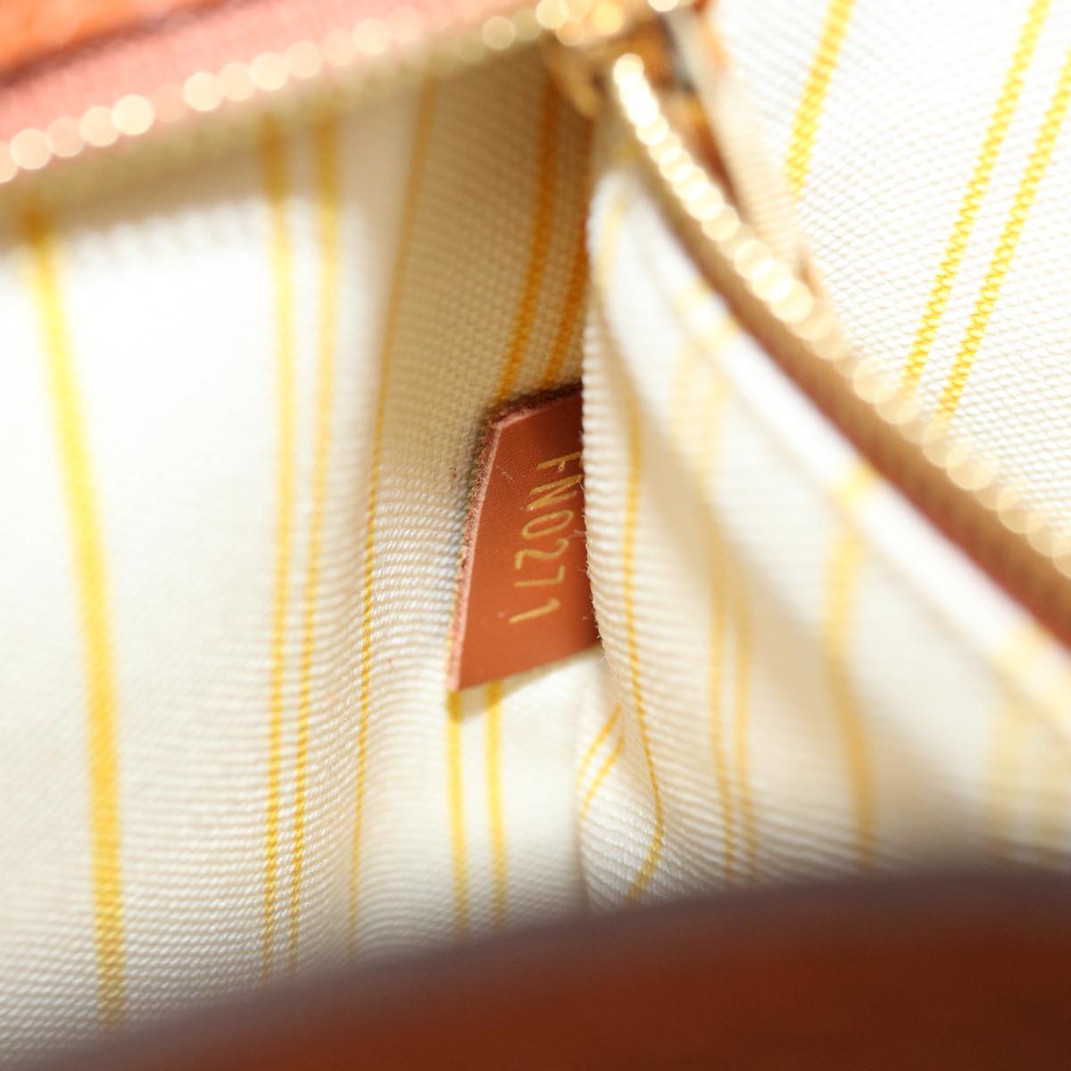 LOUIS VUITTON Monogram Raffia On The Go GM Tote Bag Beige M57644 LV 71272SA