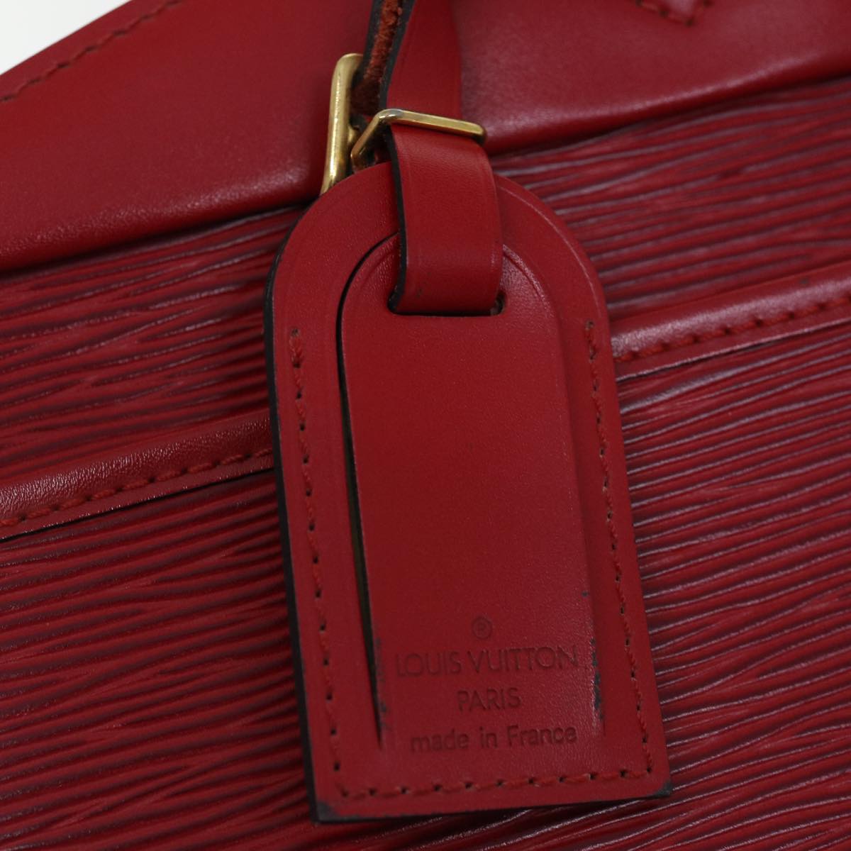 LOUIS VUITTON Epi Riviera Hand Bag Red M48187 LV 71274
