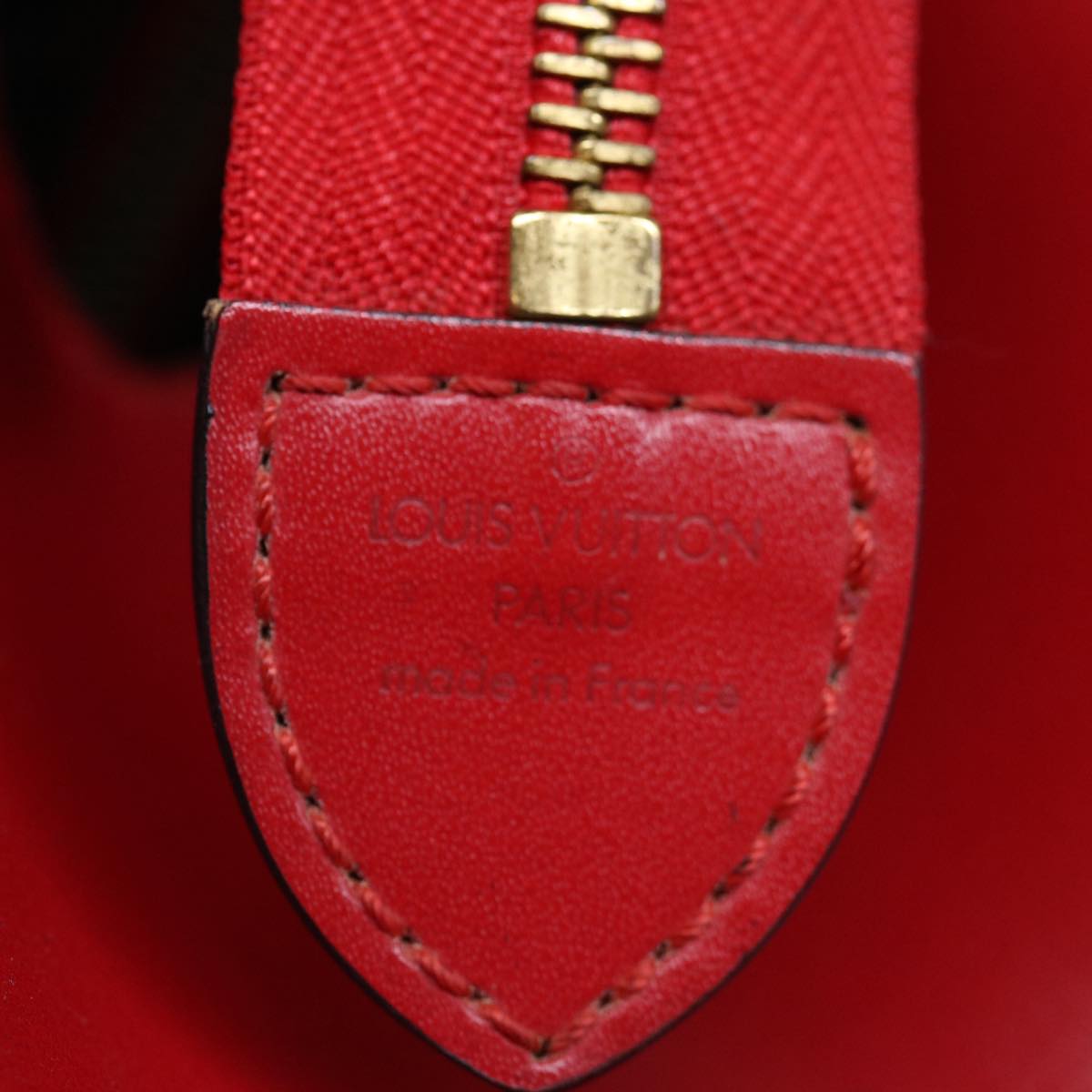 LOUIS VUITTON Epi Riviera Hand Bag Red M48187 LV 71274