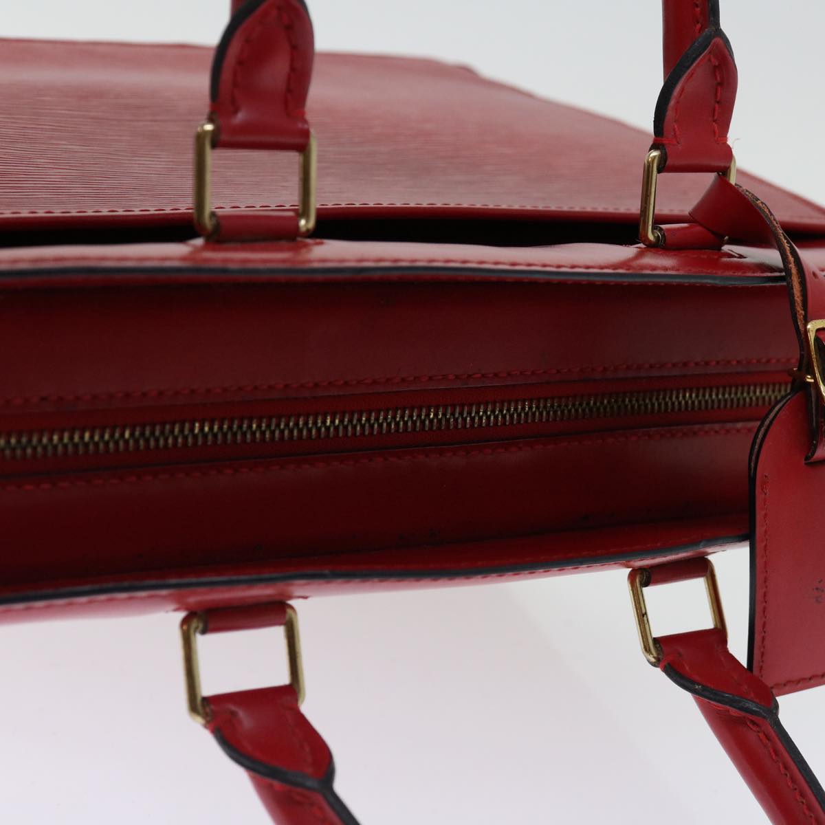 LOUIS VUITTON Epi Riviera Hand Bag Red M48187 LV 71274