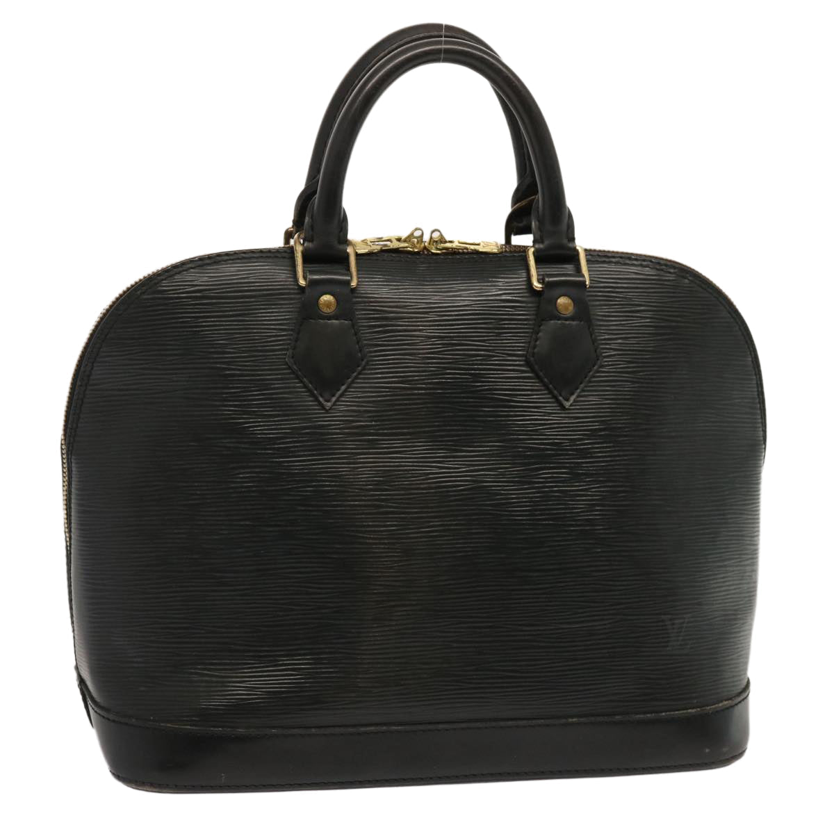 LOUIS VUITTON Epi Alma Hand Bag Black M52142 LV 71276