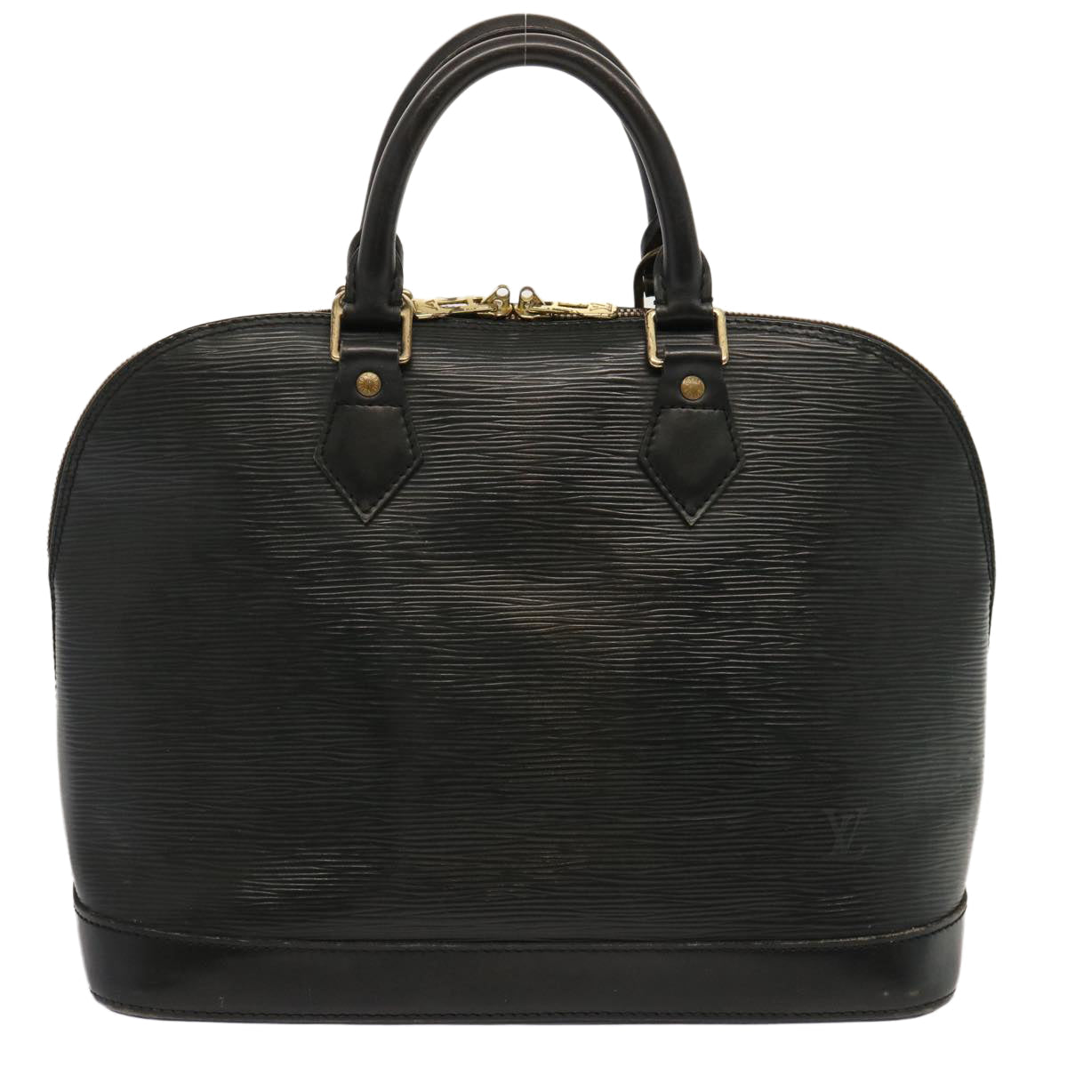LOUIS VUITTON Epi Alma Hand Bag Black M52142 LV 71276