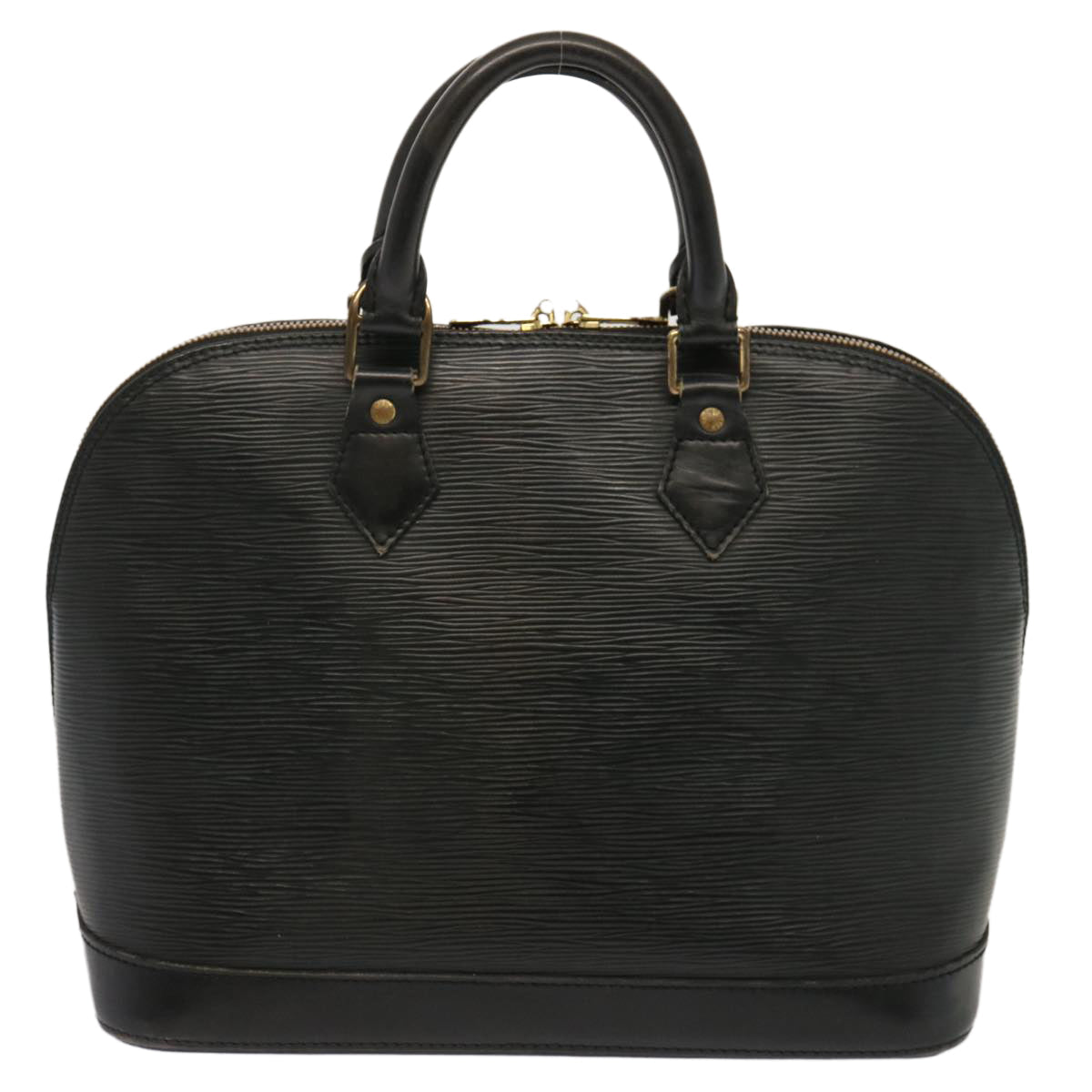 LOUIS VUITTON Epi Alma Hand Bag Black M52142 LV 71276