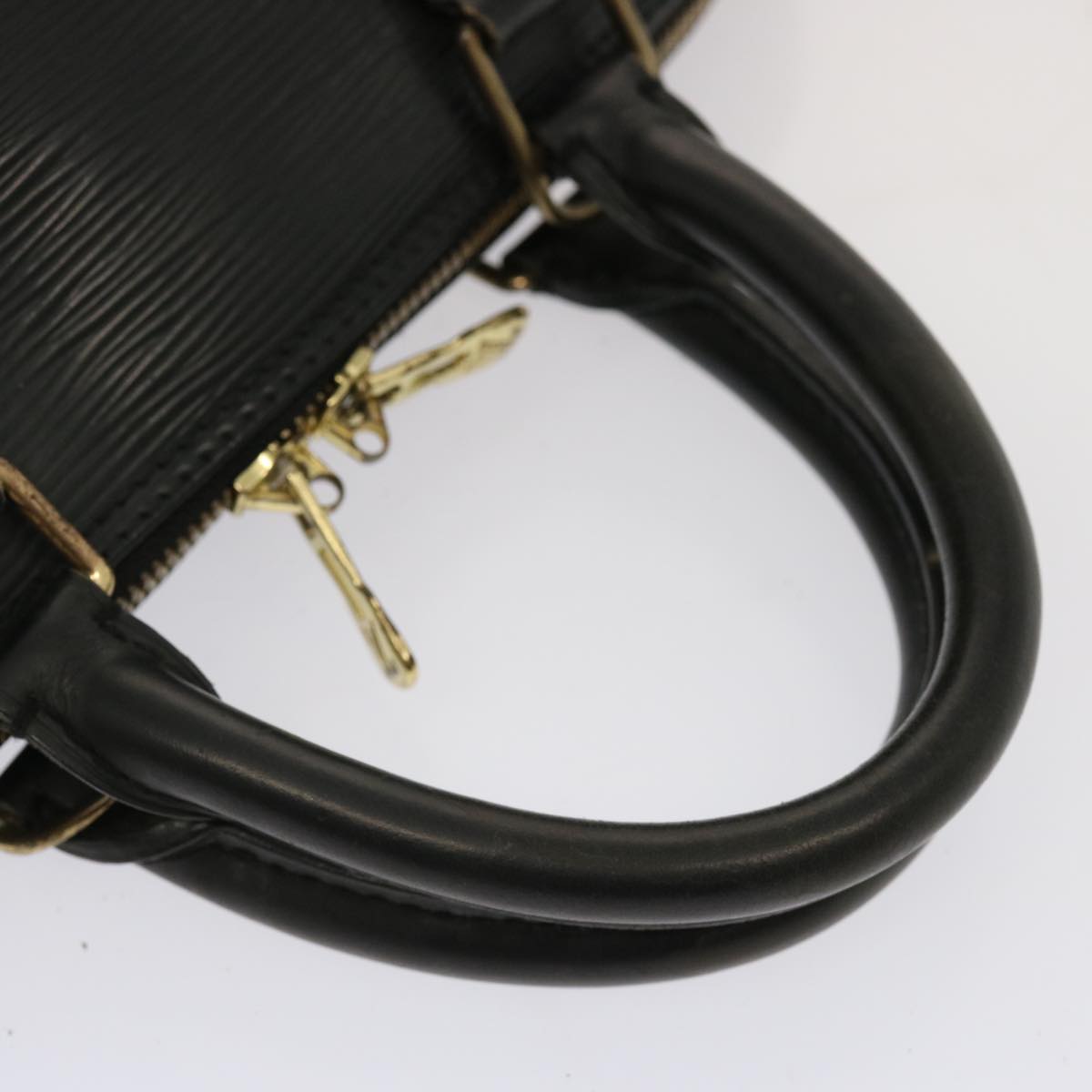 LOUIS VUITTON Epi Alma Hand Bag Black M52142 LV 71276