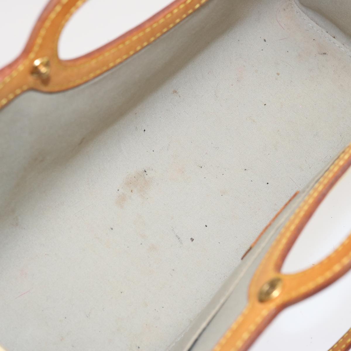 LOUIS VUITTON Monogram Vernis Roxbury Drive Hand Bag Perle M91374 LV 71280