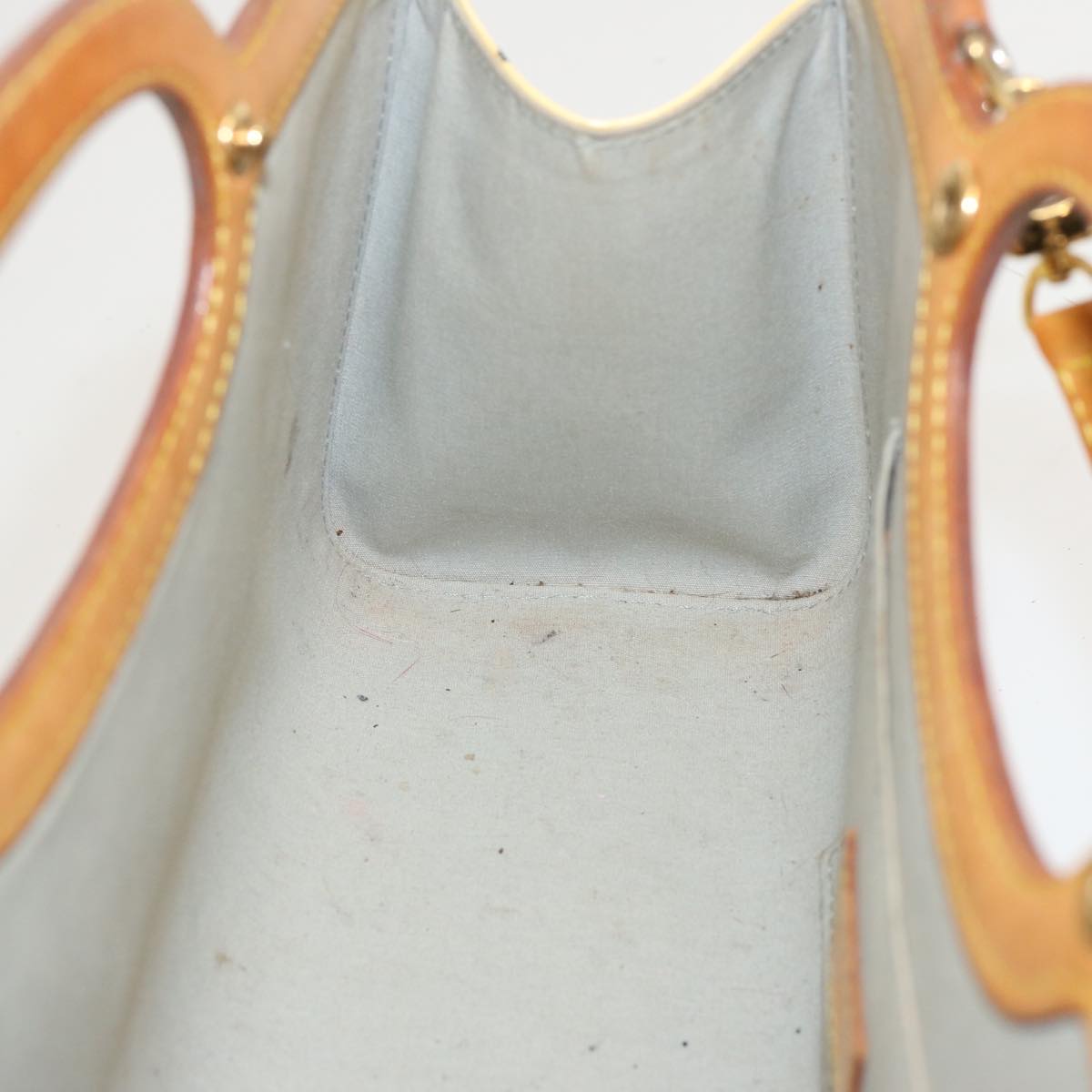 LOUIS VUITTON Monogram Vernis Roxbury Drive Hand Bag Perle M91374 LV 71280