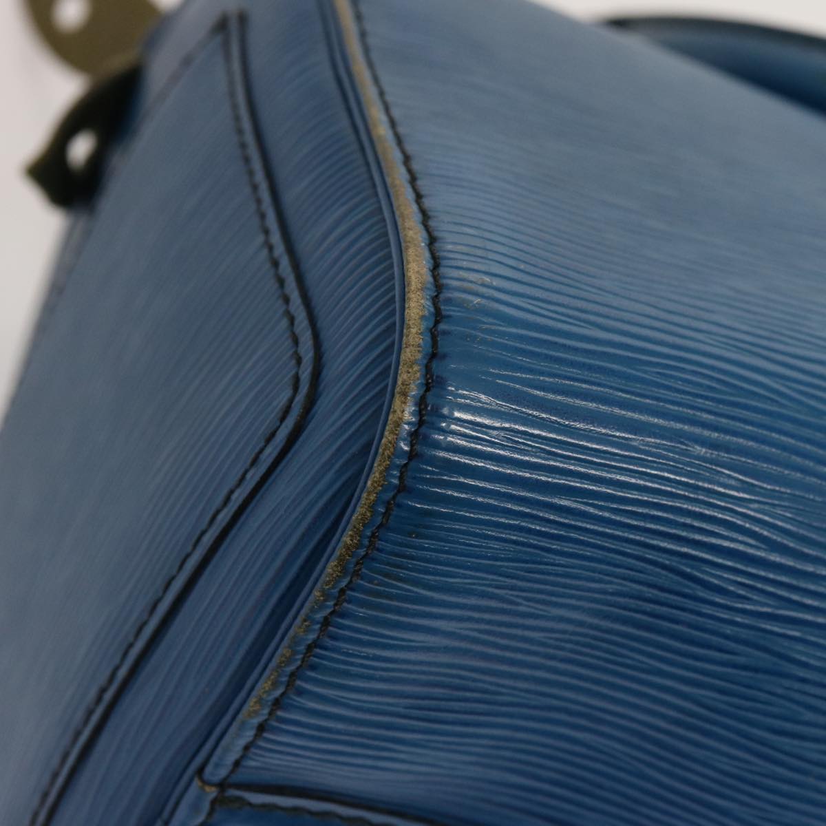 LOUIS VUITTON Epi Speedy 25 Hand Bag Toledo Blue M43015 LV 71281